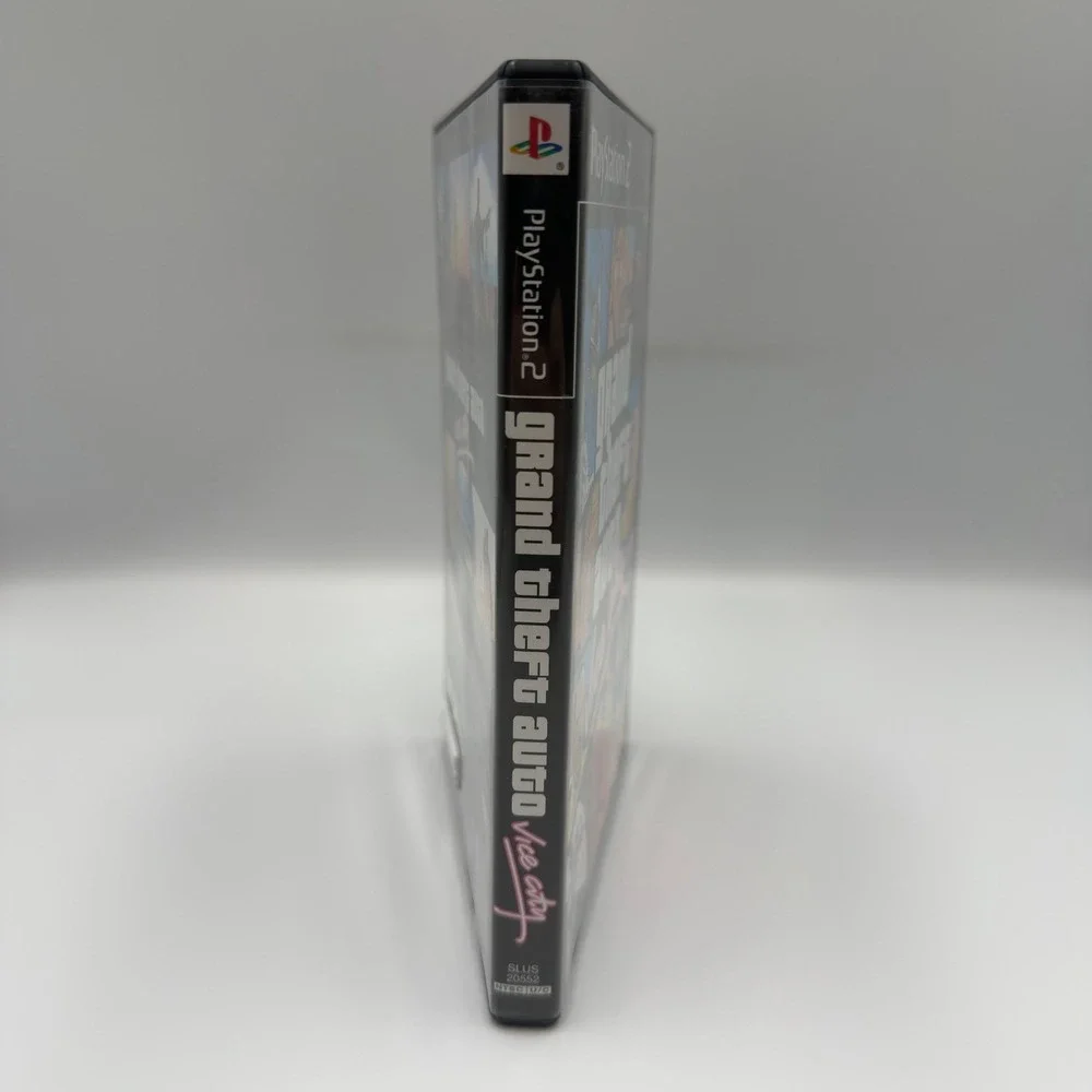 Grand Theft Auto Vice City PlayStation 2 PS2 Black Label Complete CIB SLUS-20552